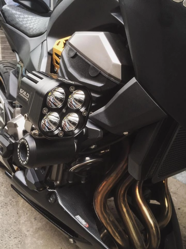 Kawasaki z800 độ full option của biker sài thành