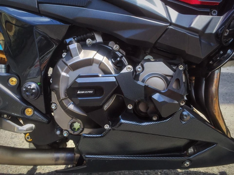 Kawasaki z800 độ full option của biker sài thành