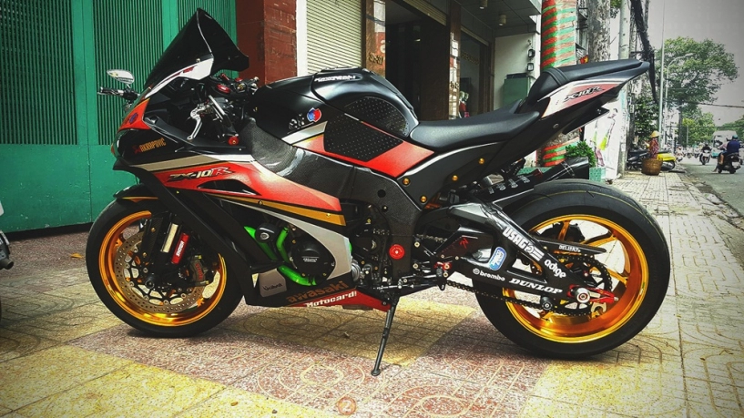 Kawasaki zx10r 2016 cực chất với gói option danh giá