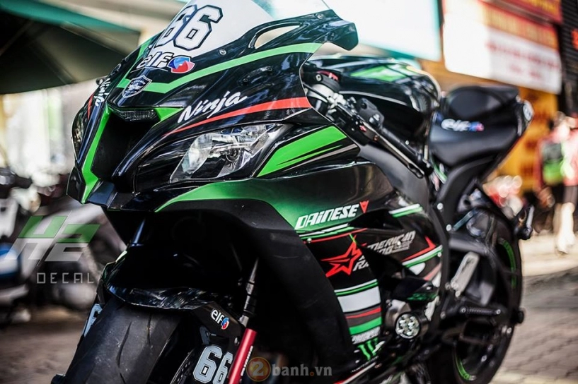 Kawasaki zx10r thế hệ mới trong bộ áo wsbk