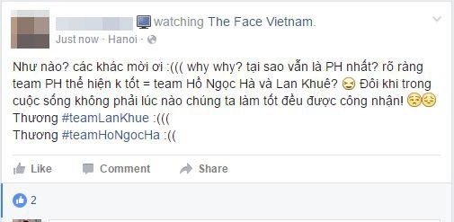 Khán giả quay lưng với phạm hương sau 6 tập the face