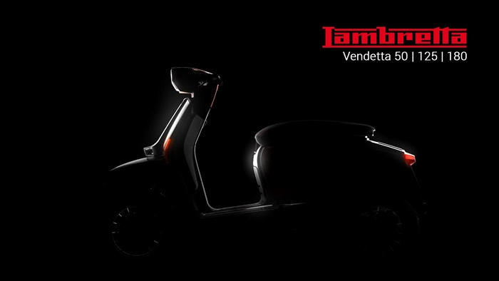 Lambretta vừa tung ra hình ảnh đầu tiên về mẫu tay ga mới mang tên l70 vendetta