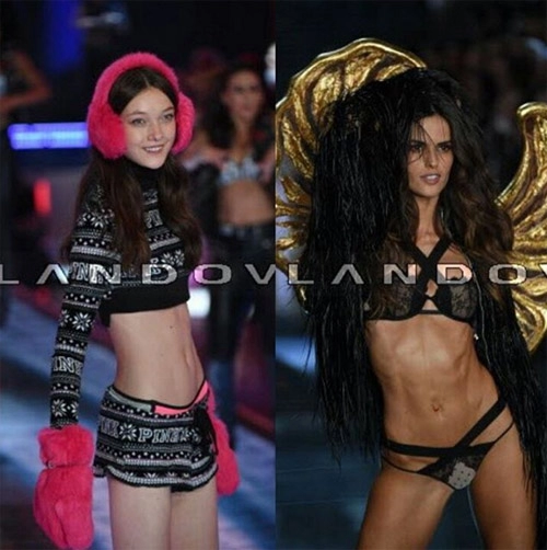 Loạt hình nóng hổi của show victorias secret 2015