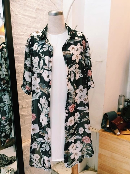 Mách bạn gái chọn mua áo khoác kimono đẹp và rẻ