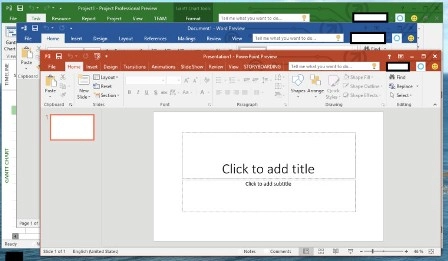 Microsoft phát hành office 2016 preview