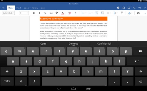 Microsoft tung bộ ứng dụng office lên android