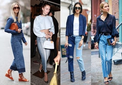 Quần jeans 2 màu xu hướng mới cực chất trong mùa hè