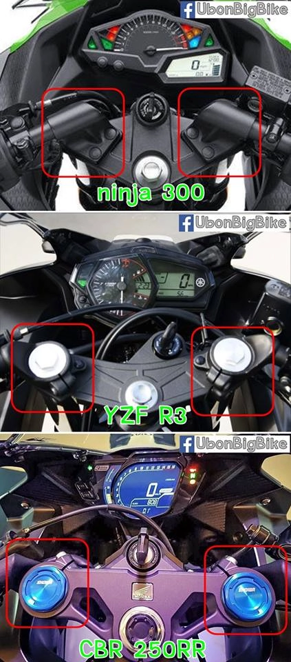 So sánh honda cbr250rr yamaha r25 và kawasaki ninja 250