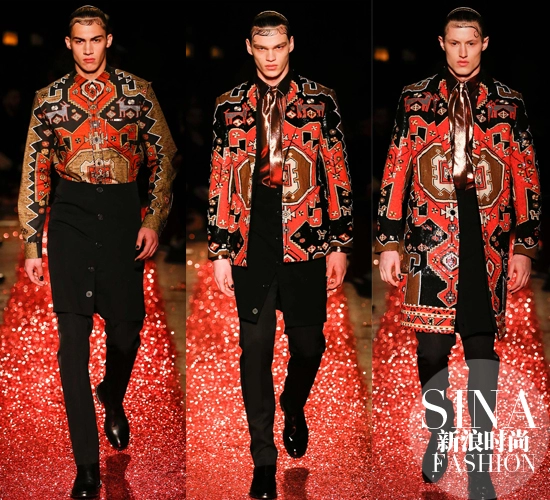 Thời trang u ám phủ bóng sàn catwalk paris