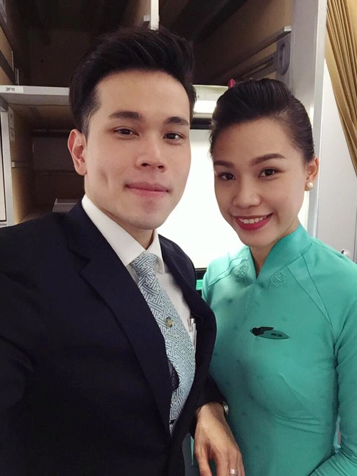 Tiếp viên vietnam airlines nô nức diện đồng phục mới