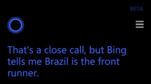 trợ lý ảo cortana dự đoán đức vô định world cup