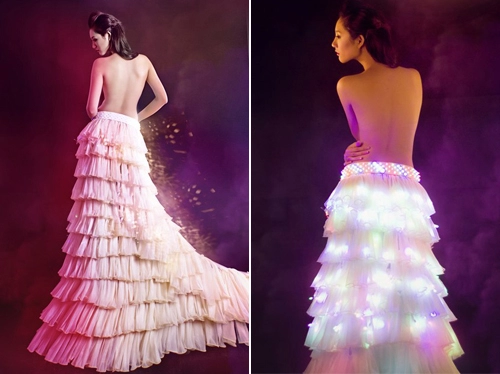 Tuyển tập váy phát sáng độc đáo nhất mùa giáng sinh