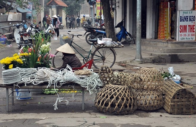 Về làng cổ đường lâm ngày cuối năm