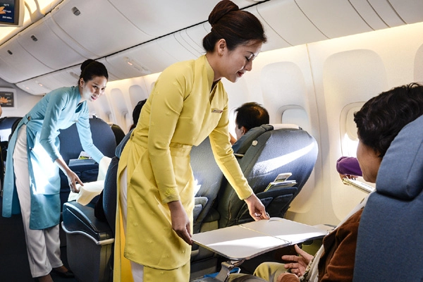 Vietnam airlines thử nghiệm đồng phục mới