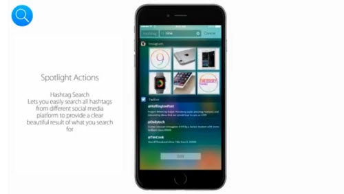 Xuất hiện thêm bản concept mới của ios 9