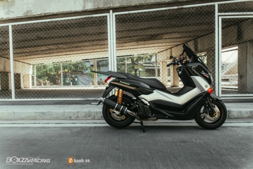 Yamaha nmax đầy chất chơi trong phiên bản black monster