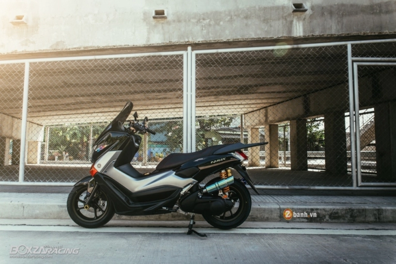 Yamaha nmax đầy chất chơi trong phiên bản black monster