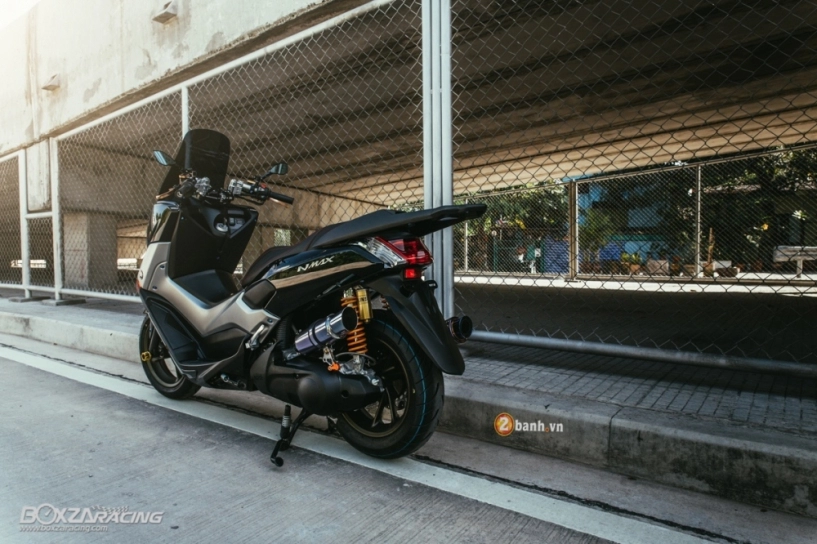 Yamaha nmax đầy chất chơi trong phiên bản black monster