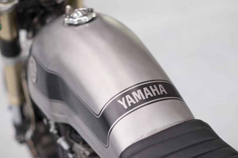 Yamaha xv750 trong bản độ bắt mắt pha trộn giữa hiện đại và cổ điển