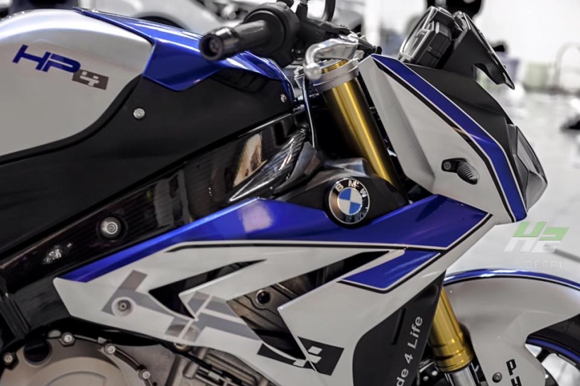 Bmw s1000r lột xác theo phong cách hp4