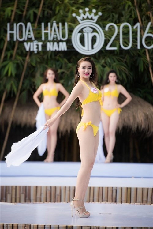 bỏng mắt với hình thể của thí sinh hoa hậu việt nam 2016