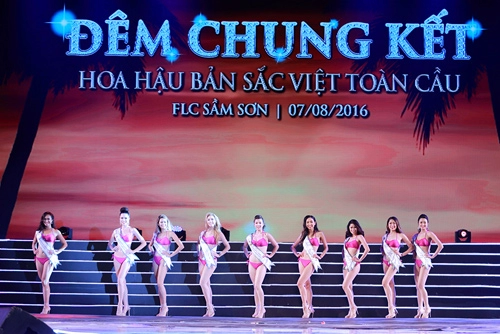 Cận cảnh màn bikini tại chung kết hoa hậu bản sắc việt