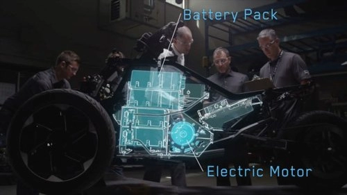 clip siêu mô tô 3 bánh can-am spyder f3-s e concept chạy điện chính thức lộ diện