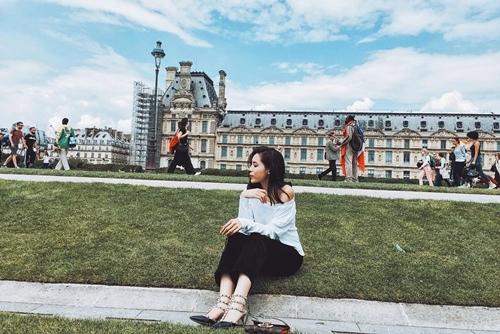 Kỳ duyên sành điệu đi du hí với bạn trai ở paris