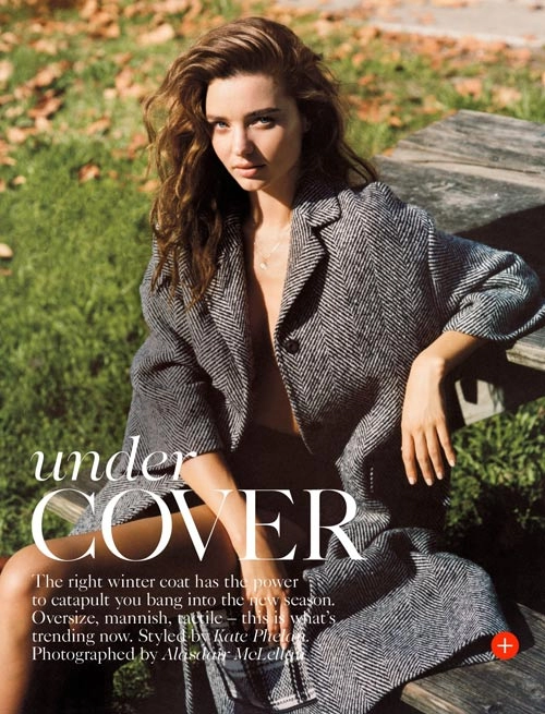 Miranda kerr hâm nóng xu hướng thu đông