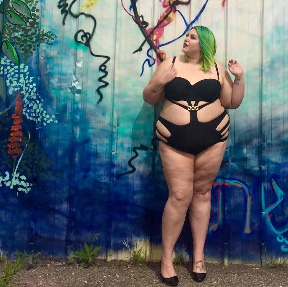 Sốc với ảnh bikini của nàng béo tự tin nhất nước mỹ