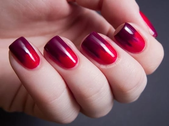 15 mẫu móng tay nail màu hồng đỏ đẹp 2016 tỏa sáng đi dự tiệc
