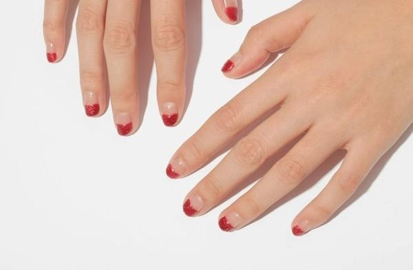 15 mẫu móng tay nail màu hồng đỏ đẹp 2016 tỏa sáng đi dự tiệc