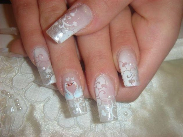 18 mẫu nail móng tay đẹp sang trọng quý phái cho cô dâu hot nhất 2016