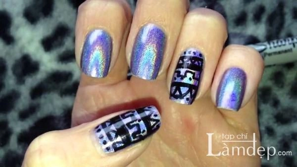 19 mẫu móng tay nail đẹp họa tiết ngẫu hứng ấn tượng cho nàng dạo phố 2016