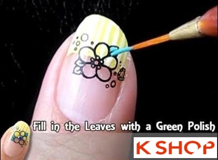 3 cách vẽ móng tay nail đẹp họa tiết đơn giản dễ thương 2016