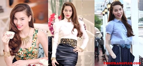 3 kiểu tóc uốn đẹp của ca sĩ người mẫu hồ ngọc hà 2016