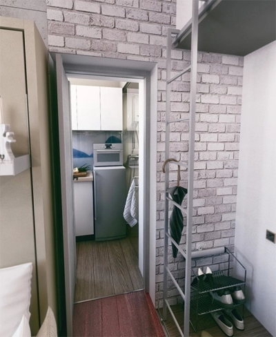 4 căn hộ dưới 30 m2 vẫn đầy đủ tiện ích