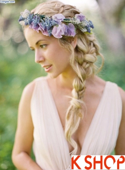 4 kiểu tóc cô dâu đẹp cho bạn gái duyên dáng quyến rũ ngày cưới 2016