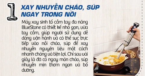 5 cách dùng sáng tạo với máy xay sinh tố cầm tay đa năng