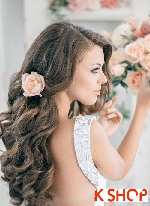 5 kiểu tóc cô dâu đẹp 2016 đầy quyến rũ cuốn hút trong ngày cưới