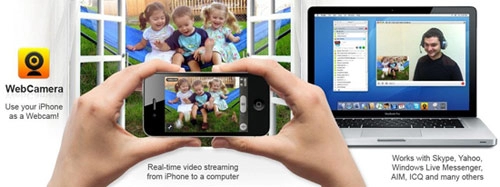 5 ứng dụng giúp biến smartphone thành webcam