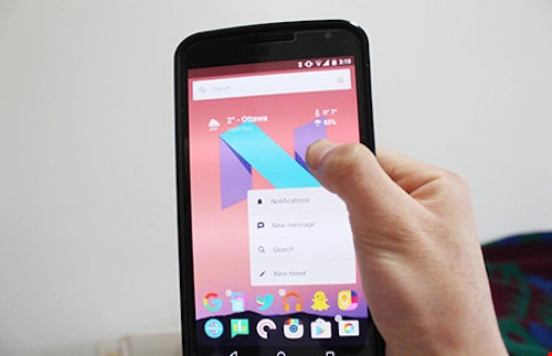 Android sẽ sớm có tính năng 3d touch như iphone