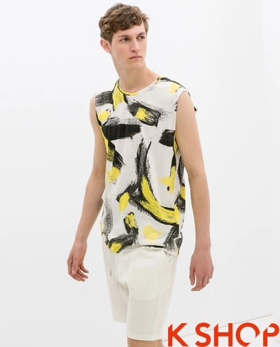 Áo tanktop nam đẹp xu hướng thời trang hè 2016 cá tính năng động