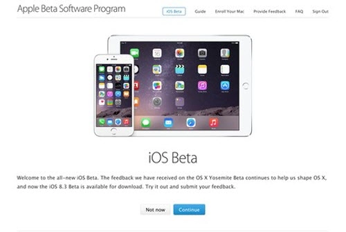 Apple mở cửa cho tải các bản thử nghiệm ios mới