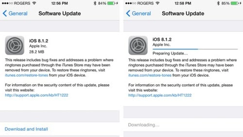 Apple tung bản cập nhật ios 812 mới nhất