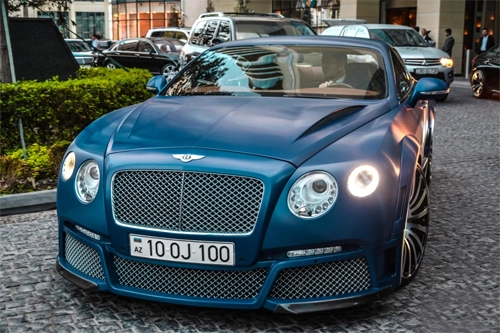  bentley continental v8 độ 