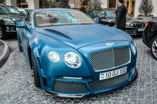  bentley continental v8 độ 