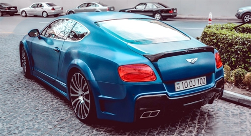  bentley continental v8 độ 