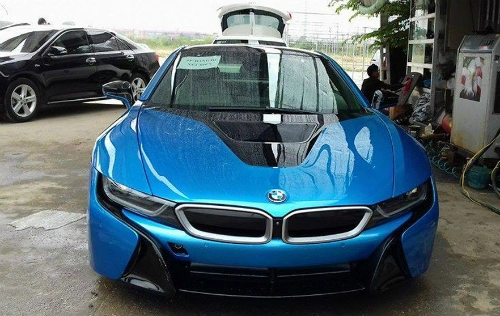  bmw i8 màu độc - siêu xe xấu số nhất tại việt nam 