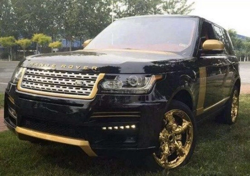  bộ vành rồng vàng giá 100 triệu đồng cho range rover 